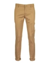 DONDUP GAUBERT CAMEL PANT TROUSER VIRGIN WOOL,UP235 WS0121U XXX DU 728