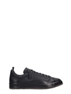 OFFICINE CREATIVE ACE SNEAKERS IN BLACK LEATHER,11126441