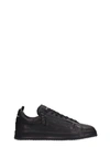 OFFICINE CREATIVE ACE SNEAKERS IN BLACK LEATHER,11126439