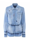 DSQUARED2 CAMICIA DSQUARED2 IN DENIM STRETCH,S72DL0592 S30341-470