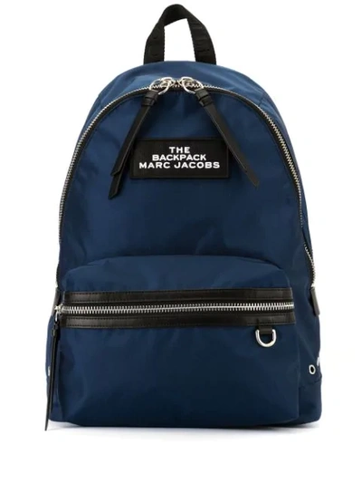 Marc Jacobs The Large Backpack In Blue