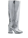 MARNI KNEE-HIGH METALLIC BOOTS