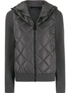 Canada Goose Hybridge Quilted Jacket In Grey