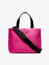 PRADA PRADA PINK SMALL NYLON TOTE BAG,1BG266VOOO2CCJ14092435