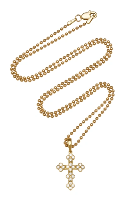 Ashley Mccormick Women's 18k Gold Diamond Necklace