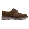 CHURCH'S CHURCH'S MEN'S BROWN SUEDE LACE-UP SHOES,EEC0099NMF0AEV 7