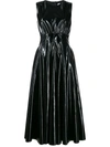 MSGM MSGM WOMEN'S BLACK POLYESTER DRESS,2741MDA2319561599 40