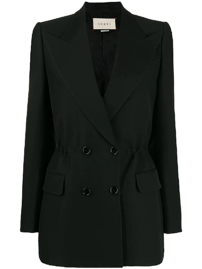 Gucci Women's Black Wool Blazer