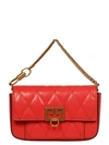 GIVENCHY RED LEATHER CLUTCH,BB604DB08Z669
