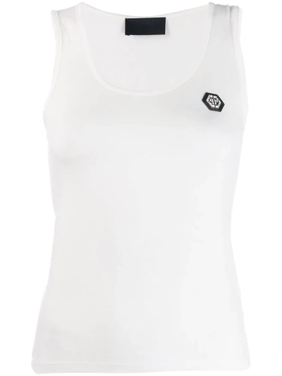 Philipp Plein 38 Original Tank Top In White