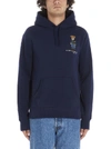 POLO RALPH LAUREN POLO RALPH LAUREN TEDDY EMBROIDERED HOODIE