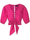 Olympiah Viorne Cropped Top In Pink