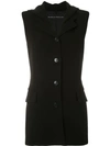 GLORIA COELHO SLEEVELESS BLAZER