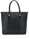 VERSACE LARGE QUILTED TOTE BAG