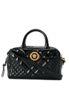 VERSACE QUILTED ICON SATCHEL BAG