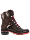 Rossignol Megève Lace Up Boots In Brown