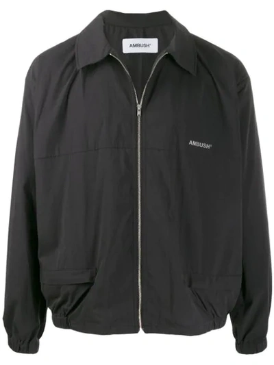 Ambush Zip Coach Jacket In Black