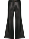 AERON CROPPED FLARED TROUSERS