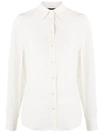 ROCHAS POINTED COLLAR TAILORED SHIRT