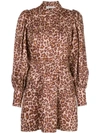 ZIMMERMANN LEOPARD SHIRT DRESS