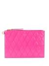 GIVENCHY medium diamond quilted clutch