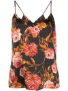 L AGENCE FLORAL-PRINT CAMISOLE