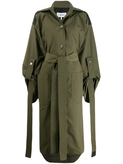 LOEWE OVERSIZED TRENCH COAT 