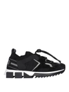 Dolce & Gabbana Sorrento Trekking Sneakers In Black