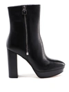 MICHAEL KORS FRENCHIE LEATHER BOOTIES