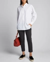 NILI LOTAN YORKE POPLIN SHIRT,PROD152570047