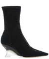 DIOR DIOR ETOILE ANKLE BOOTS