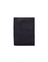 ANN DEMEULEMEESTER ANN DEMEULEMEESTER BLACK LEATHER PASSPORT WALLET,1902-8224-274-099