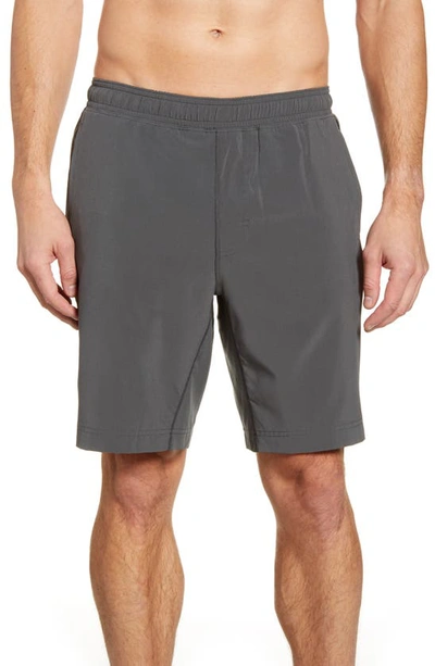 Fourlaps Men's Advance Active Shorts In Charcoal