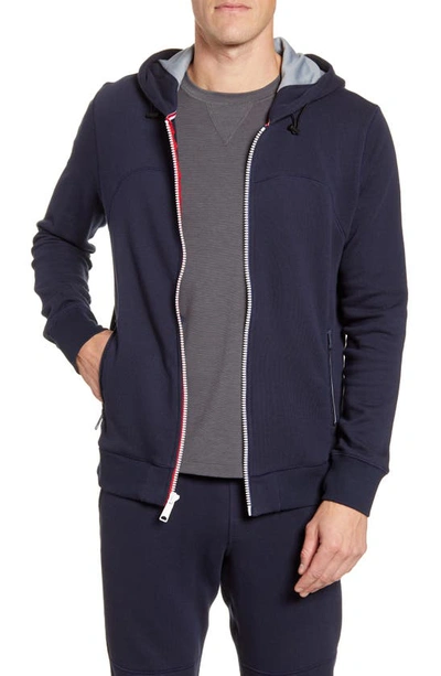 Fourlaps Men's Rush Zip-front Hoodie In Navy