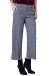LIVERPOOL KELSEY GLEN PLAID STOVEPIPE KNIT TROUSERS,LM5207Z94
