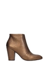 CHIE MIHARA EL-HUBA HIGH HEELS ANKLE BOOTS IN BRONZE LEATHER,11128517