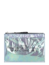 MARC JACOBS IRIDESCENT PVC FLAT POUCH,M0015432FLATPOUCH 468