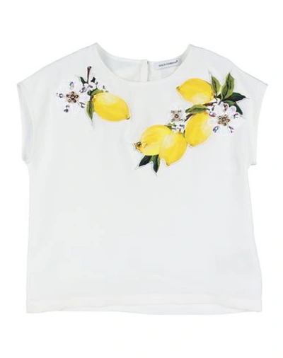 Dolce & Gabbana Babies' Blouse In Ivory