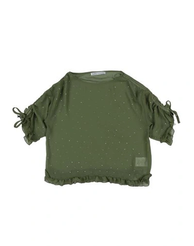 Patrizia Pepe Babies' Blouse In Green