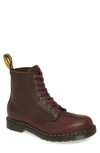 Dr. Martens' Pascal Plain Toe Boot In Cask Brown