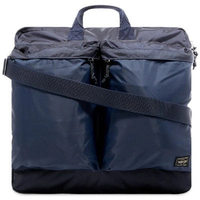 Porter-yoshida & Co . 2way Helmet Bag In Blue