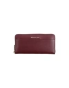 Michael Michael Kors Wallet In Deep Purple