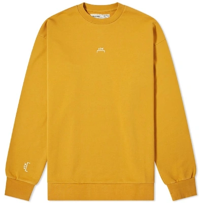 A-cold-wall* Software Crew Sweat In Yellow