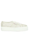 Superga Sneakers In Gold