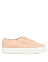 SUPERGA SUPERGA WOMAN SNEAKERS BLUSH SIZE 9 TEXTILE FIBERS,11441261LU 13