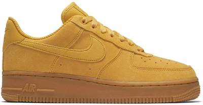 Pre-owned Nike Air Force 1 Low Mineral Yellow Gum (women's) In Mineral Yellow/mineral Yellow