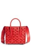 CHRISTIAN LOUBOUTIN MINI PALOMA STUDDED CALFSKIN SATCHEL,3195279