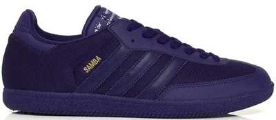 Pre-owned Adidas Originals Adidas Samba Sneakersnstuff In Purple/gold/purple