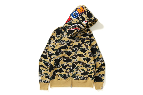 yellow bape jacket