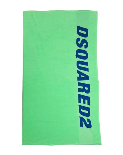 Dsquared2 沙滩巾及浴衣 In Green